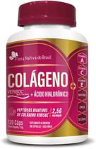 Colágeno Verisol + Ácido Hialurônico 120 Caps de 750mg Flora Nativa Colágeno Verisol + Ácido Hialurônico 120 Caps de 750mg Flora Nativa