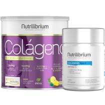 Colágeno Verisol Ácido Hialurônico 200g + Colágeno Tipo 2 Premium Nutrilibrium