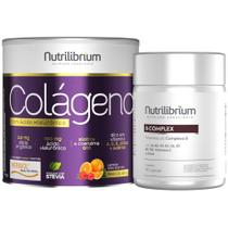 Colágeno Verisol Ácido Hialurônico 200g + Vitaminas Complexo B 60 Caps