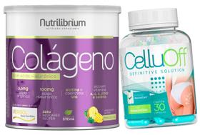 Colágeno Verisol Ácido Hialurônico + Celluoff Anti Celulite Nutrilibrium