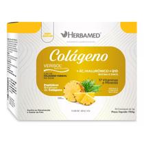 Colágeno Verisol Ácido Hialurônico + Q10 Abacaxi Herbamed