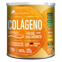 Colágeno Verisol + Ácido Hialurônico Sabor Tangerina 250g - Flora Nativa do Brasil