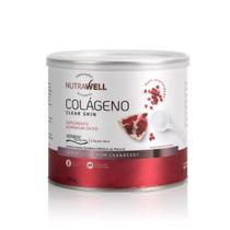 Colageno Verisol Clear Skin Nutrawell Romã Cranberry 120g Colageno Verisol Clear Skin Nutrawell Romã Cranberry 120g