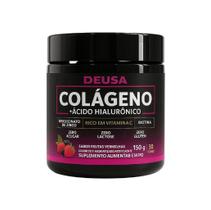 Colágeno Verisol Com Ácido Hialurônico Premium e Vitaminas e Minerais, Pele, Cabelos e Unhas, Sabor Frutas Vermelhas