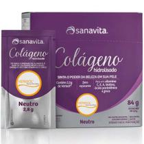 Colágeno Verisol Com VItamina C + Biotina + Acido Pantotênico - 30 Saches - Sanavita