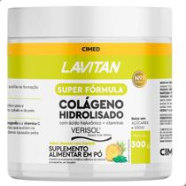 Colágeno Verisol Hialuronico e Vitaminas Super Formula 300g Lavitan