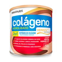 Colágeno Verisol Original Lata 250g Frutas Vermelhas - Maxinutri