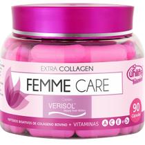 Colágeno Verisol Peptídeos Femme Derm Care + Vitaminas 90 Cápsulas - Unilife