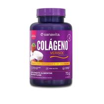 Colágeno Verisol Sabor Morango 45 Pastilhas Mastigável Sanavita