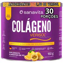 Colágeno Verisol Sanavita - Sabor Frutas Tropicais - 30 porções - 150g