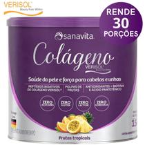 Colágeno Verisol Sanavita - Sabor Frutas Tropicais - 30 porções - 150g
