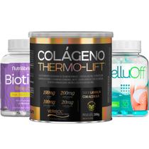 Colágeno Verisol Thermo Lift + Biotina + Celluoff L-Carnitina Cafeína - Nutrilibrium