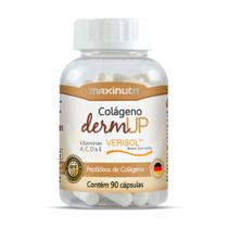 Colágeno Verisol Vitaminas A-C-D-E 90cps DermUp Original. - Maxinutri