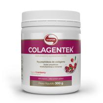 Colágeno Vitafor Hidrolisado Colagentek 300Gr Sabor Cranberry
