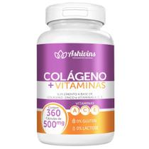 Colágeno + Vitaminas 500g - 360caps - Ashivins