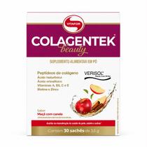Colagentek Beauty 30 Sachês Maça com Canela Vitafor SaborMaça Com Canela Colagentek Beauty 30 Sachês Maça com Canela Vitafor SaborMaça Com Canela