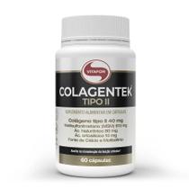 Colagentek Colágeno Tipo 2 Ácido hialurônico Vitafor 60 cápsulas