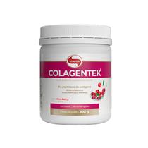 Colagentek Peptídeos de Colágeno Sabor Cranberry 300g Vitafor