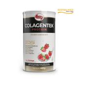 Colagentek protein lata 460g sabor morango - VITAFOR