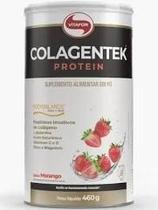 Colagentek Protein Vitafor Morango 460g Colagentek Protein Vitafor Morango 460g