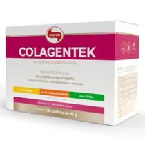 Colagentek sortidos (30 Sachês de 10g) Colágeno Hidrolisado - Vitafor