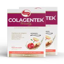 Colagentek Vitafor 30 Sachês Maçã Com Canela 2 Unidades Colagentek Vitafor 30 Sachês Maçã Com Canela 2 Unidades