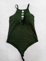 Colan verde militar Tam único