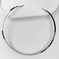 Colar aço inox aro rígido liso Colar aço inox aro rígido liso