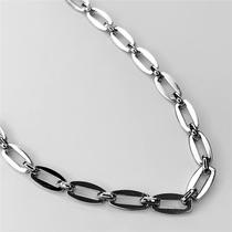 Colar aço inox elos largos longa Colar aço inox elos largos longa