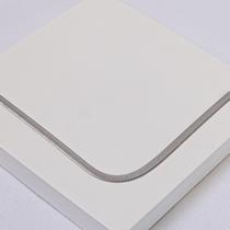 Colar Aço Inox Prateado Malha Fita - 45cm