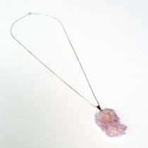 Colar Aishah - Estalactite De Ametista Com Agata Uruguaia Colar Aishah - Estalactite De Ametista Com Agata Uruguaia