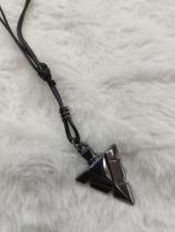 Colar Ajustavel com Pingente de Ponta de Flecha Tribal Colar Ajustavel com Pingente de Ponta de Flecha Tribal