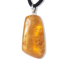 Colar Ambar Natural Montagem Pino e Presilha Prata 950