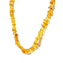 Colar Ambar Natural Para Bebê Fecho Lagosta 40cm