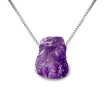 Colar Amuleto de Ametista