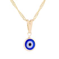 Colar Amuleto Olho Grego Azul 6mm Proteção Contra Inveja - Sunshine Cristais Colar Amuleto Olho Grego Azul 6mm Proteção Contra Inveja - Sunshine Cristais