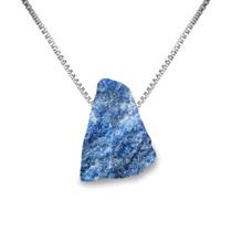 Colar Amuleto Quartzo Azul Colar Amuleto Quartzo Azul