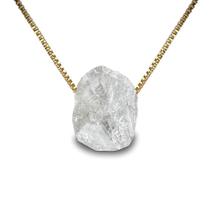 Colar Amuleto Quartzo Cristal Transparente Colar Amuleto Quartzo Cristal Transparente
