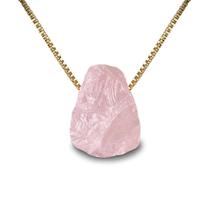 Colar Amuleto Quartzo Rosa Colar Amuleto Quartzo Rosa
