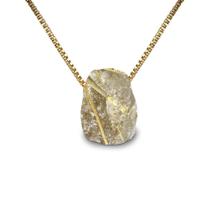 Colar Amuleto Quartzo Rutilo