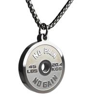 Colar anilha no pain no gain