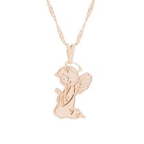 Colar Anjo de Proteção Católico 17x10mm Adulto Criança - Sunshine Cristais Colar Anjo de Proteção Católico 17x10mm Adulto Criança - Sunshine Cristais