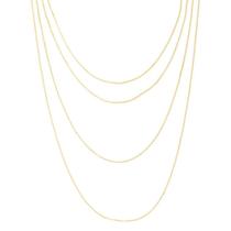 Colar Armem Rr Bijoux Correntes Longo Cascata