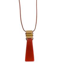 Colar Armém Rr Bijoux Resina Retângulo