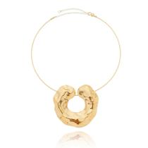 Colar aro com pingente