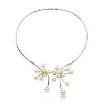 Colar Aro prata 925 Com Perolas Colar Aro prata 925 Com Perolas