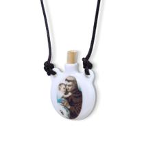 Colar Aromatizador Pessoal ou Porta Água Benta Santo Antônio Colar Aromatizador Pessoal ou Porta Água Benta Santo Antônio