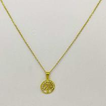 Colar Árvore da Vida Cravejado