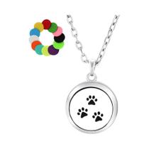 Colar Árvore Da Vida De Aromaterapia Com Difusor De Óleo Essencial E Pingente De Aço Inoxidável Colar Árvore Da Vida De Aromaterapia Com Difusor De Óleo Essencial E Pingente De Aço Inoxidável