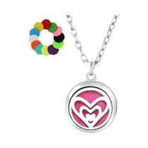 Colar Árvore Da Vida De Aromaterapia Com Difusor De Óleo Essencial E Pingente De Aço Inoxidável Colar Árvore Da Vida De Aromaterapia Com Difusor De Óleo Essencial E Pingente De Aço Inoxidável